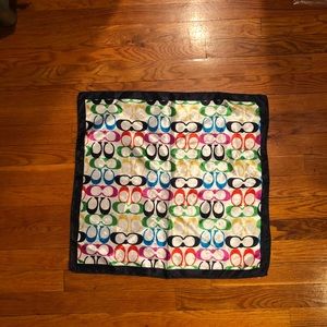 COACH silk handscarf